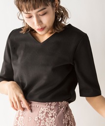 MILLION CARATS | Vネックベーシックカットソー(Tシャツ/カットソー)