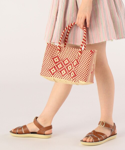 SHIPS(シップス)の「【SHIPS KIDS別注】Diminutivo:MINI BOLSA(SS)(かごバッグ・キッズ・ライトブルー/ブラック/パープル/レッド/グリーン/ピンク/イエロー/ピンクベージュ/ケリー・ONE SIZE)」の9枚目の写真