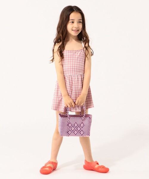 SHIPS(シップス)の「【SHIPS KIDS別注】Diminutivo:MINI BOLSA(SS)(かごバッグ・キッズ・ライトブルー/ブラック/パープル/レッド/グリーン/ピンク/イエロー/ピンクベージュ/ケリー・ONE SIZE)」の19枚目の写真