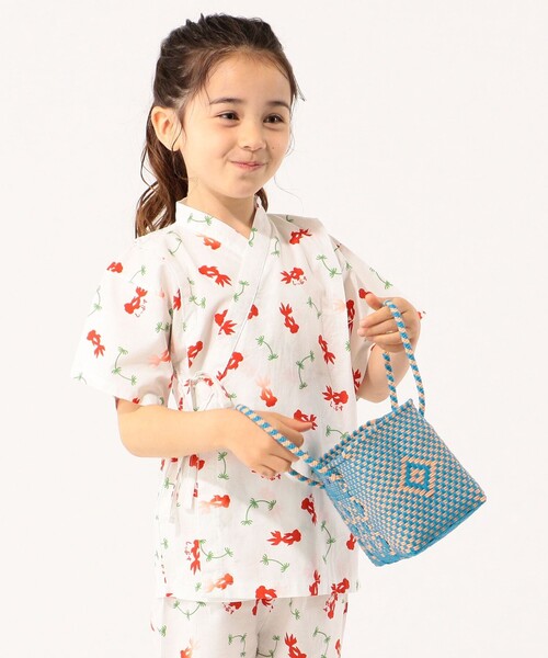 SHIPS(シップス)の「【SHIPS KIDS別注】Diminutivo:MINI BOLSA(SS)(かごバッグ・キッズ・ライトブルー/ブラック/パープル/レッド/グリーン/ピンク/イエロー/ピンクベージュ/ケリー・ONE SIZE)」の15枚目の写真