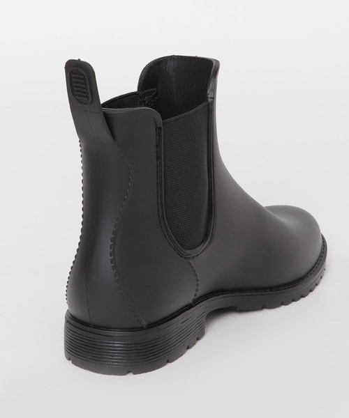 URBAN RESEARCH(アーバンリサーチ)の「サイドゴアショートレインブーツ(レインシューズ・レディース・ブラウン/ブラック・X-LARGE/LARGE/MEDIUM)」の4枚目の写真