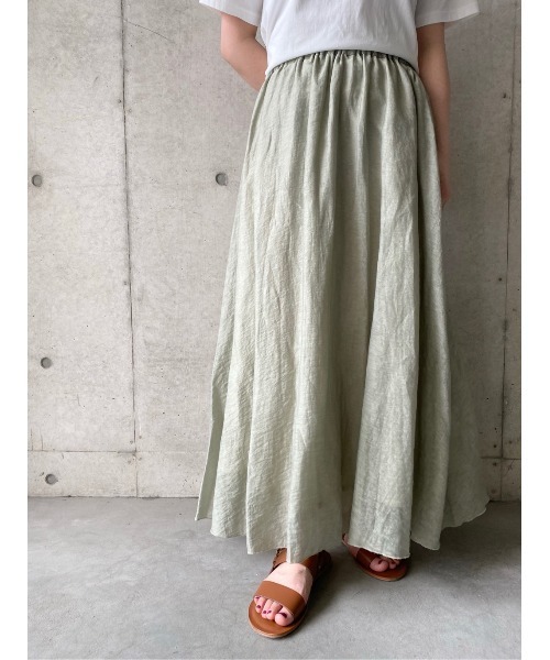 BEARDSLEY（ビアズリー）の「サーキュラースカート（スカート・レディース・グレー/スカイブルー/モスグリーン・0/1）」の3枚目の写真