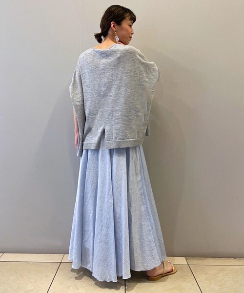 BEARDSLEY（ビアズリー）の「サーキュラースカート（スカート・レディース・グレー/スカイブルー/モスグリーン・0/1）」の7枚目の写真