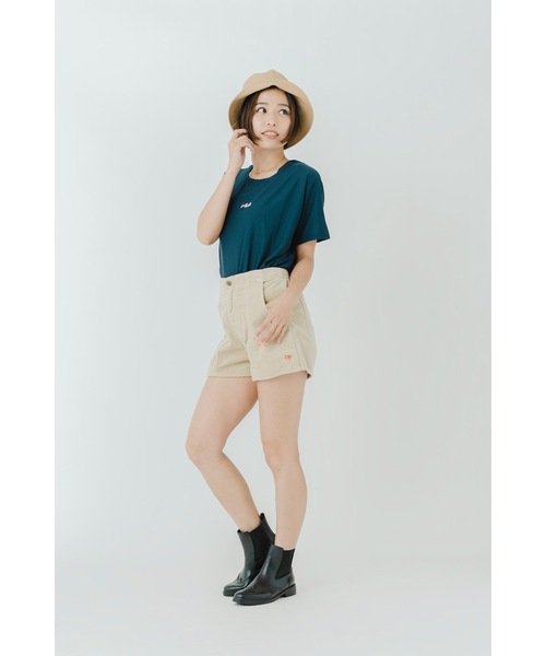 FILA(フィラ)の「【FILA/フィラ】レディース半袖プリントTシャツ(Tシャツ/カットソー・レディース・ホワイト/ブラック/パープル/ネイビー/オレンジ・MEDIUM/LARGE/X-LARGE)」の6枚目の写真