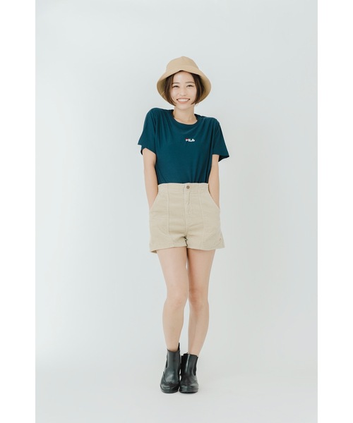 FILA(フィラ)の「【FILA/フィラ】レディース半袖プリントTシャツ(Tシャツ/カットソー・レディース・ホワイト/ブラック/パープル/ネイビー/オレンジ・MEDIUM/LARGE/X-LARGE)」の11枚目の写真