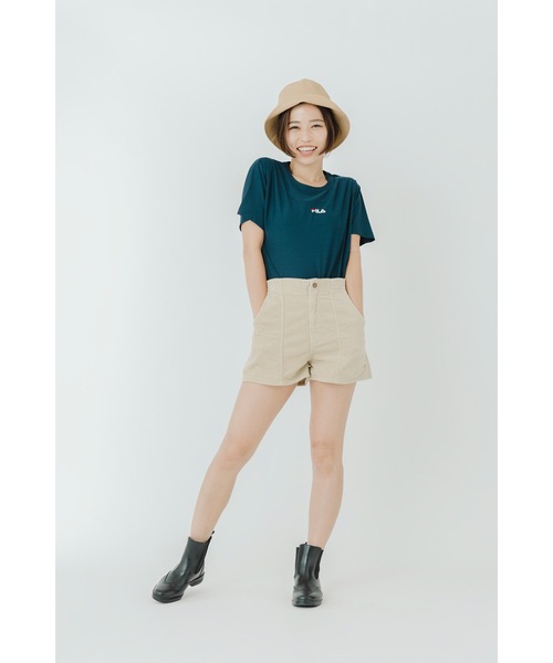 FILA(フィラ)の「【FILA/フィラ】レディース半袖プリントTシャツ(Tシャツ/カットソー・レディース・ホワイト/ブラック/パープル/ネイビー/オレンジ・MEDIUM/LARGE/X-LARGE)」の12枚目の写真