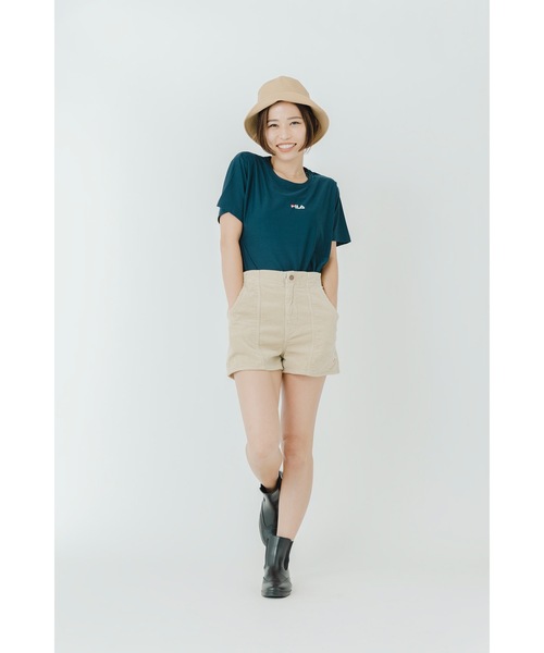 FILA(フィラ)の「【FILA/フィラ】レディース半袖プリントTシャツ(Tシャツ/カットソー・レディース・ホワイト/ブラック/パープル/ネイビー/オレンジ・MEDIUM/LARGE/X-LARGE)」の13枚目の写真