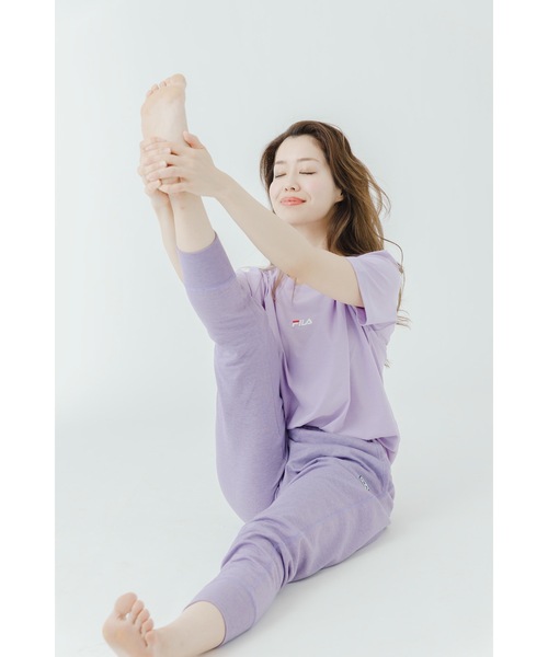 FILA(フィラ)の「【FILA/フィラ】レディース半袖プリントTシャツ(Tシャツ/カットソー・レディース・ホワイト/ブラック/パープル/ネイビー/オレンジ・MEDIUM/LARGE/X-LARGE)」の18枚目の写真