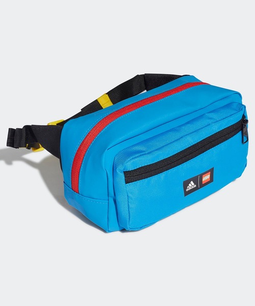 adidas（アディダス）の「adidas × Classic LEGO ウエストバッグ / アディダス（キッズ/子供用）（ボディバッグ/ウエストポーチ・キッズ・ブルー・FREE）」の4枚目の写真