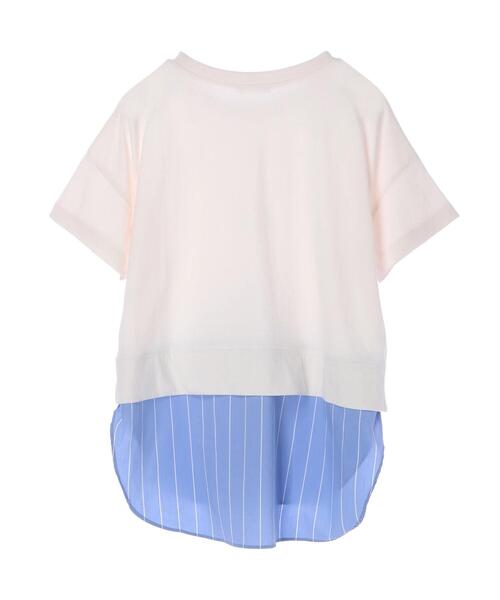 CRAFT STANDARD BOUTIQUE(クラフトスタンダードブティック)の「シャツテールコンビカットプルオーバー *(Tシャツ/カットソー・レディース・ホワイト・L/M)」の14枚目の写真