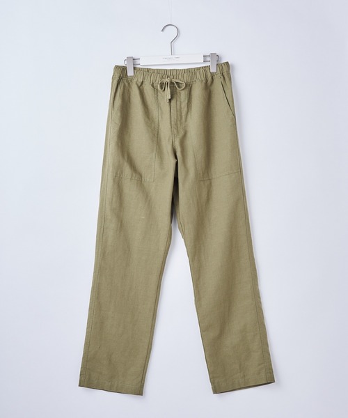 CIAOPANIC TYPY（チャオパニックティピー）の「リネンレーヨンストレッチベーカーパンツ（その他パンツ・メンズ・ブラック/ベージュ/オリーブ/ピンク・SMALL/MEDIUM/LARGE）」の16枚目の写真