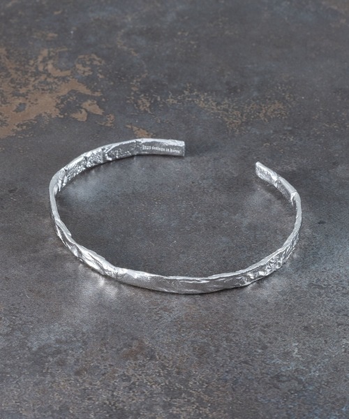 Rocky Monroe（ロッキーモンロー）の「シルバー925・ゴールドバングル ブレスレット（ブレスレット・メンズ・L/M/N/O/P/Q/R/S/T/U/V/W/A/B/C/シルバー/J/K/D/H/F/ゴールド/E/G/I・FREE）」の12枚目の写真