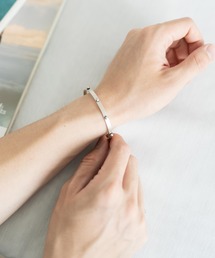 シルバー925・ゴールドバングル ブレスレット