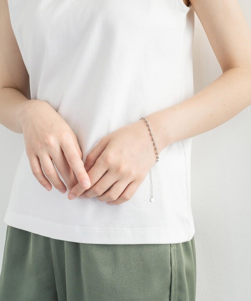 Rocky Monroe（ロッキーモンロー）の「シルバー925・ゴールドバングル ブレスレット（ブレスレット・メンズ・L/M/N/O/P/Q/R/S/T/U/V/W/A/B/C/シルバー/J/K/D/H/F/ゴールド/E/G/I・FREE）」の21枚目の写真