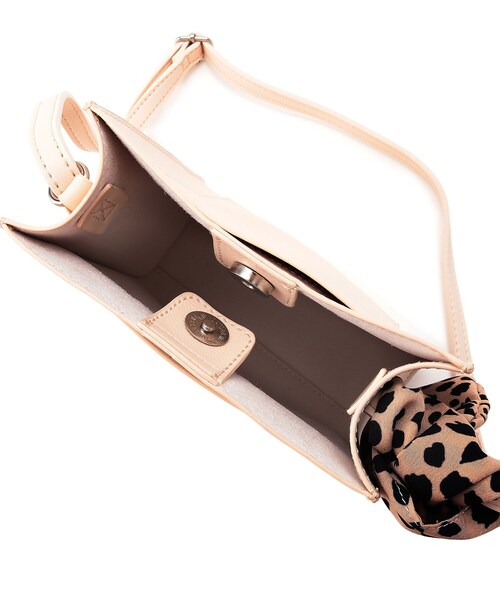 DRESKIP（ドレスキップ）の「◆スカーフ付きミニショルダー（ショルダーバッグ・レディース・アイボリー/シルバー/グレー/ブラック・00）」の12枚目の写真