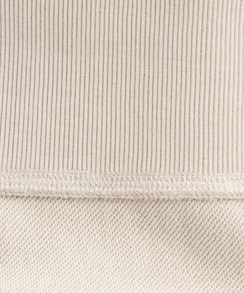 green label relaxing（グリーンレーベルリラクシング）の「ハーフジップ フード プルオーバー カットソー（Tシャツ/カットソー・レディース・ダークグレー/モカ/ナチュラル・FREE）」の12枚目の写真