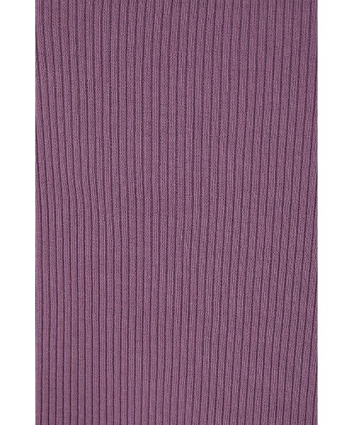 MOUSSY（マウジー）の「SQUARE RIB CAMI トップス（キャミソール・レディース・パープル/ブラック/オレンジ/オフホワイト/ダークブラウン・FREE）」の7枚目の写真