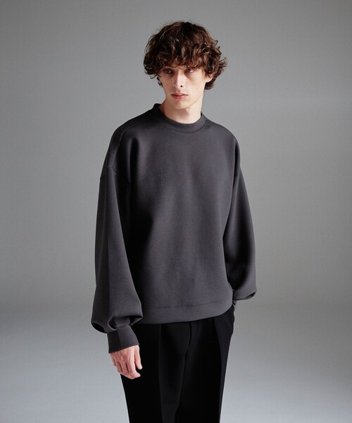 tk.TAKEO KIKUCHI（ティーケータケオキクチ）の「◆ボリュームスリーブカットソー（Tシャツ/カットソー・メンズ・ブラック/オフホワイト/ダークオレンジ/チャコールグレー・88/66）」の13枚目の写真