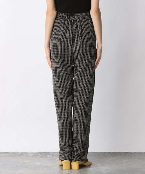 JEANASIS（ジーナシス）の「シアーチェックストレートパンツ/215763（その他パンツ・レディース・ブラック/ネイビー/グリーン・FREE）」の11枚目の写真