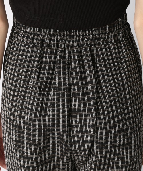 JEANASIS（ジーナシス）の「シアーチェックストレートパンツ/215763（その他パンツ・レディース・ブラック/ネイビー/グリーン・FREE）」の13枚目の写真