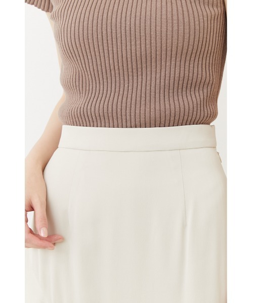 rienda（リエンダ）の「サテンフリルマーメイドスカート（スカート・レディース・ライトブルー/アイボリー/オレンジ・SMALL/MEDIUM）」の18枚目の写真