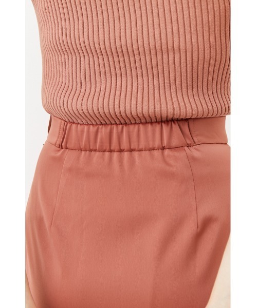 rienda（リエンダ）の「サテンフリルマーメイドスカート（スカート・レディース・ライトブルー/アイボリー/オレンジ・SMALL/MEDIUM）」の20枚目の写真