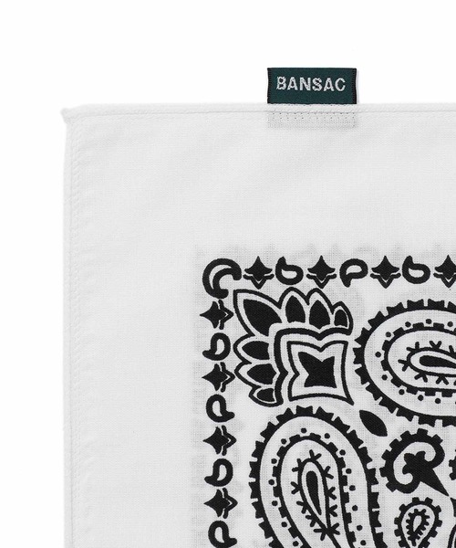 HIGHTIDE(ハイタイド)の「BANSAC バンサック バンダナバッグ エコバッグ ハンカチ ペイズリー柄(エコバッグ/サブバッグ・レディース・ホワイト/レッド/イエロー/ブラック/ネイビー・FREE)」の22枚目の写真