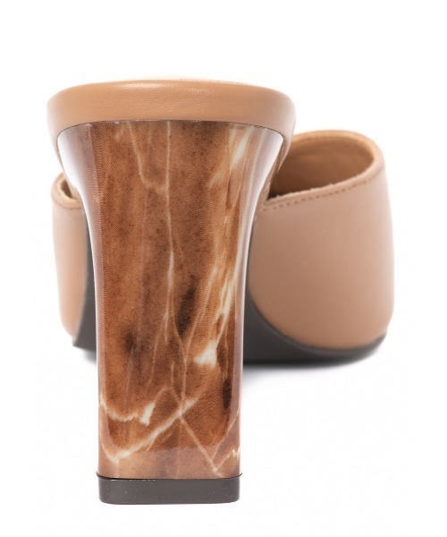 R&E（アールアンドイー）の「【21AW新作】【R&E】センターシームスティックヒールミュール（パンプス・レディース・ブラック/ブラック系その他/ベージュ系その他・22.5cm/23.5cm/24.5cm/23.0cm/24.0cm/22.0cm）」の10枚目の写真