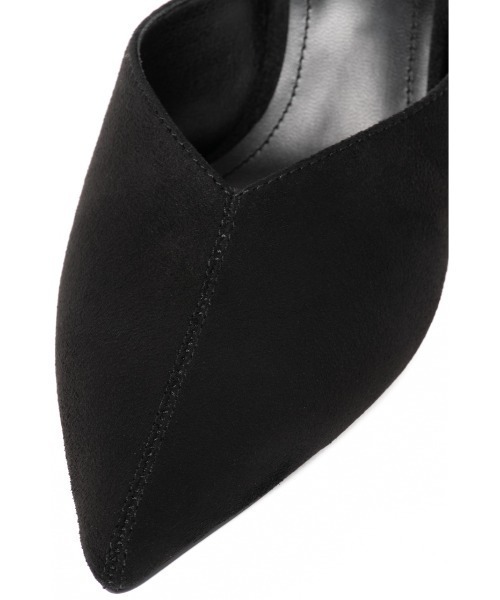 R&E（アールアンドイー）の「【21AW新作】【R&E】センターシームスティックヒールミュール（パンプス・レディース・ブラック/ブラック系その他/ベージュ系その他・22.5cm/23.5cm/24.5cm/23.0cm/24.0cm/22.0cm）」の13枚目の写真