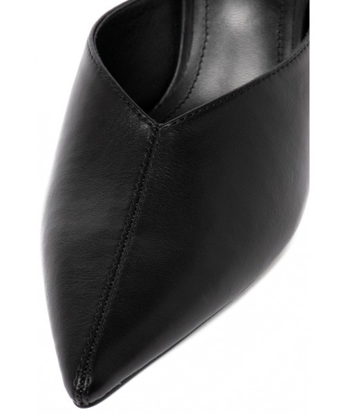 R&E（アールアンドイー）の「【21AW新作】【R&E】センターシームスティックヒールミュール（パンプス・レディース・ブラック/ブラック系その他/ベージュ系その他・22.5cm/23.5cm/24.5cm/23.0cm/24.0cm/22.0cm）」の6枚目の写真