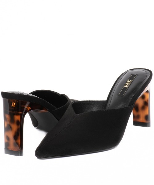 R&E（アールアンドイー）の「【21AW新作】【R&E】センターシームスティックヒールミュール（パンプス・レディース・ブラック/ブラック系その他/ベージュ系その他・22.5cm/23.5cm/24.5cm/23.0cm/24.0cm/22.0cm）」の16枚目の写真