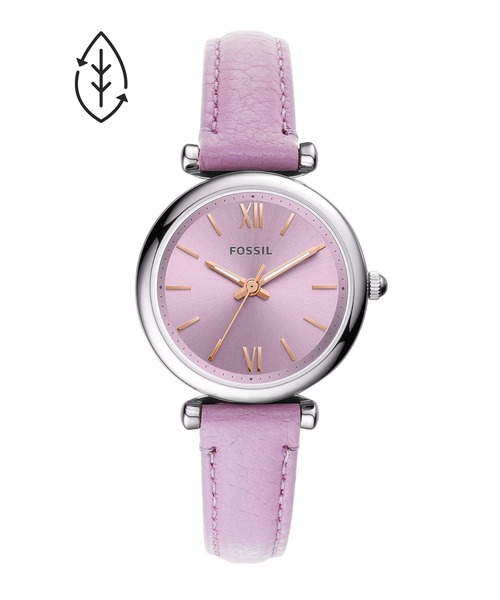 FOSSIL(フォッシル)の「CARLIE MINI ES5102(アナログ腕時計・レディース・パープル・FREE)」の1枚目の写真