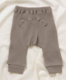 ワッフル耳付きモンキーパンツ 9分丈