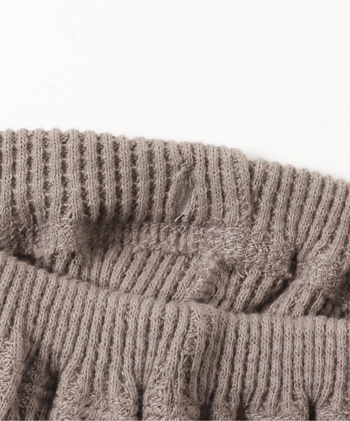 apres les cours（アプレレクール）の「ワッフル耳付きモンキーパンツ 9分丈（その他ベビーウェア・キッズ・ブラウン/ベージュ・80/70）」の12枚目の写真