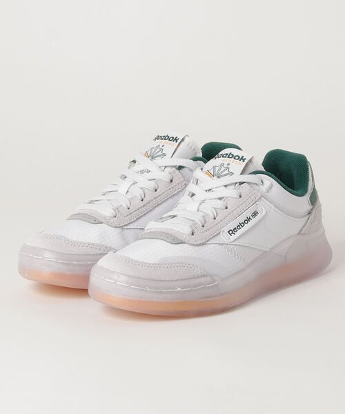 Reebok(リーボック)の「クラブシー レガシー / Club C Legacy Shoes(スニーカー・メンズ・ホワイト×グリーン・23.0cm/23.5cm/24.0cm/24.5cm/25.0cm/25.5cm/26.0cm/26.5cm/27.0cm/27.5cm/28.0cm/28.5cm/29.0cm)」の8枚目の写真