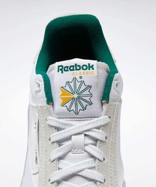 Reebok(リーボック)の「クラブシー レガシー / Club C Legacy Shoes(スニーカー・メンズ・ホワイト×グリーン・23.0cm/23.5cm/24.0cm/24.5cm/25.0cm/25.5cm/26.0cm/26.5cm/27.0cm/27.5cm/28.0cm/28.5cm/29.0cm)」の6枚目の写真