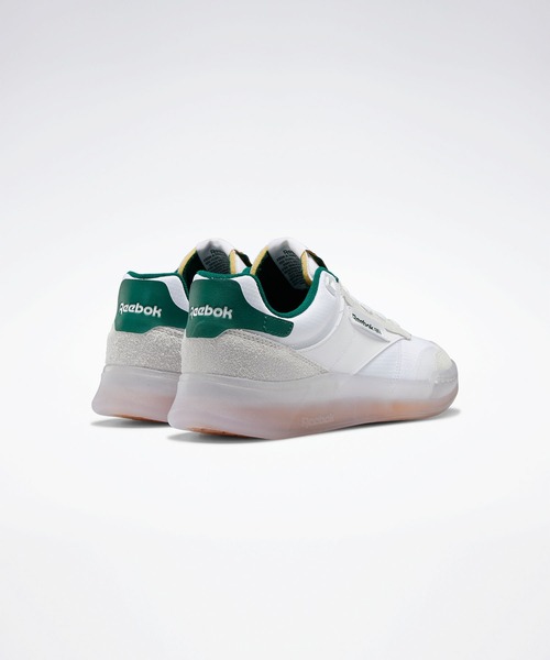 Reebok(リーボック)の「クラブシー レガシー / Club C Legacy Shoes(スニーカー・メンズ・ホワイト×グリーン・23.0cm/23.5cm/24.0cm/24.5cm/25.0cm/25.5cm/26.0cm/26.5cm/27.0cm/27.5cm/28.0cm/28.5cm/29.0cm)」の3枚目の写真