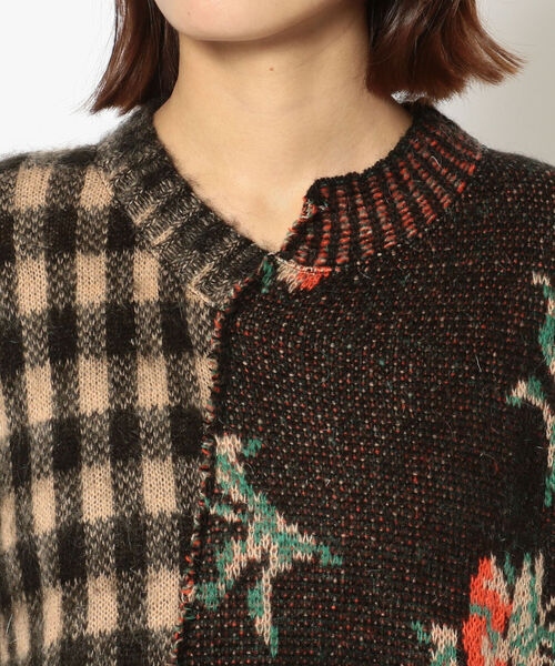 ottod'Ame（オットダム）の「ottod'Ame/オットダム/フラワーチェックニット（ニット/セーター・レディース・その他・SMALL）」の5枚目の写真