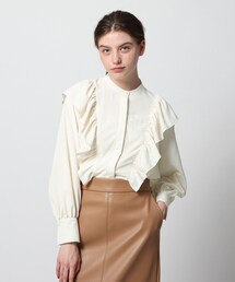 DRESSTERIOR | 【スタイリスト亀恭子さんコラボアイテム】大人フリルブラウス(シャツ/ブラウス)