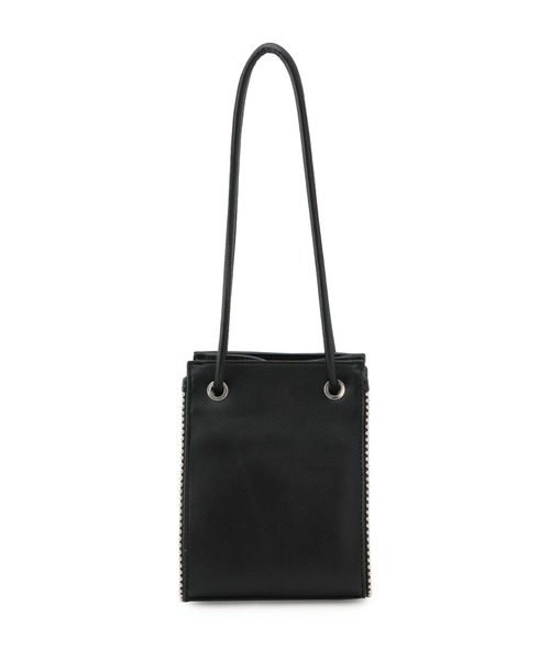 MADEMOISELLE ROPE'（マドモアゼル ロペ）の「【2WAY】ボールチェーントリムバッグ（ハンドバッグ・レディース・ブラック/ベージュ系その他・FREE）」の13枚目の写真