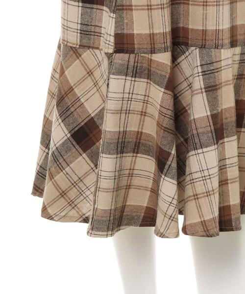 Allamanda（アラマンダ）の「共ベルト付きマーメイドジャンスカ（ジャンパースカート・レディース・インディゴブルー/その他11/ブラウン系その他2・M）」の8枚目の写真