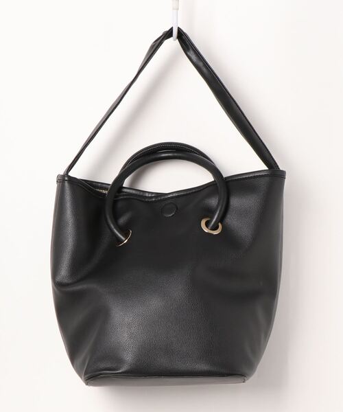 Te chichi TERRASSE（テチチテラス）の「マルチウェイバッグ（トートバッグ・レディース・ピンク/ブラック・ﾌﾘ-）」の2枚目の写真