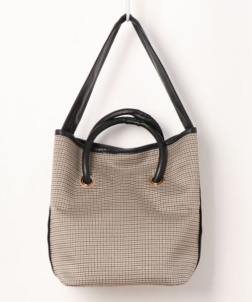 Te chichi TERRASSE（テチチテラス）の「マルチウェイバッグ（トートバッグ・レディース・ピンク/ブラック・ﾌﾘ-）」の3枚目の写真