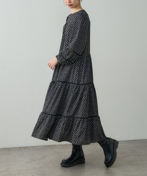 natural couture（ナチュラルクチュール）の「厚底ロングブーツ（ブーツ・レディース・ブラウン/ブラック・MEDIUM/LARGE）」の5枚目の写真