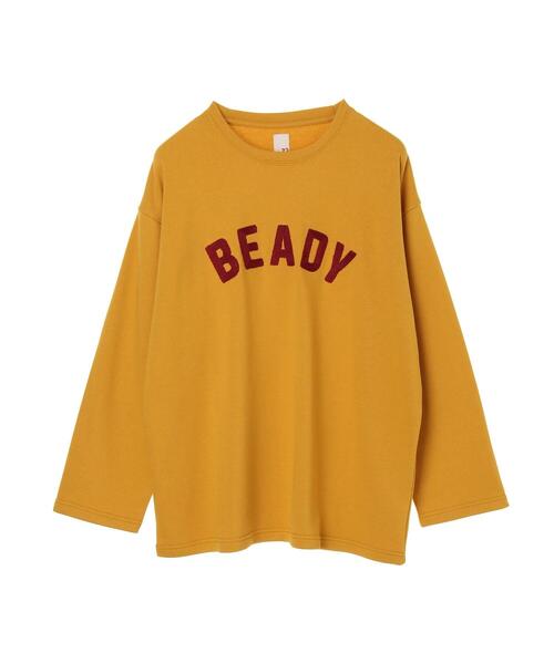 SEVENDAYS=SUNDAY（セブンデイズサンデイ）の「裏毛チェーン刺繍ロンTEE　＊（スウェット・レディース・ブラック/ベージュ/レッド/オフホワイト/アイボリー/カーキ・M/L）」の10枚目の写真