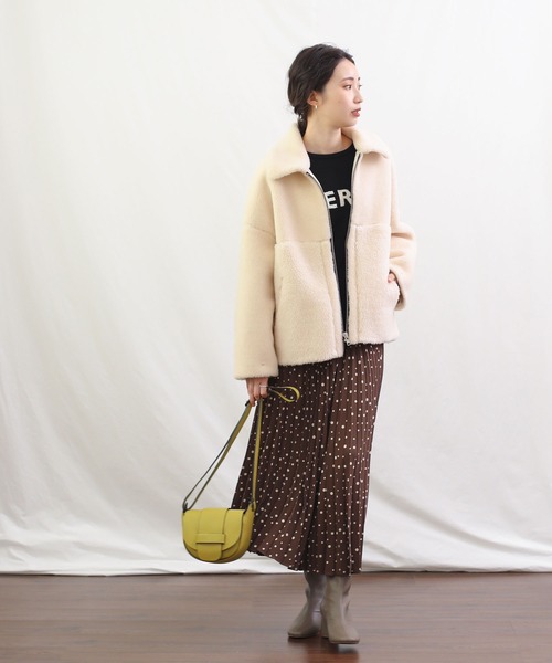 Gready Brilliant（グレディブリリアン）の「センターベルトショルダー（ショルダーバッグ・レディース・オフホワイト/イエロー/チャコール・FREE）」の20枚目の写真