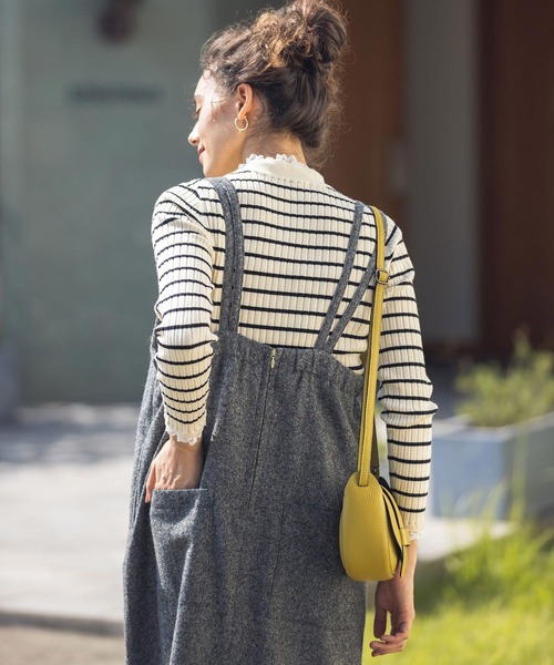 Gready Brilliant（グレディブリリアン）の「センターベルトショルダー（ショルダーバッグ・レディース・オフホワイト/イエロー/チャコール・FREE）」の15枚目の写真