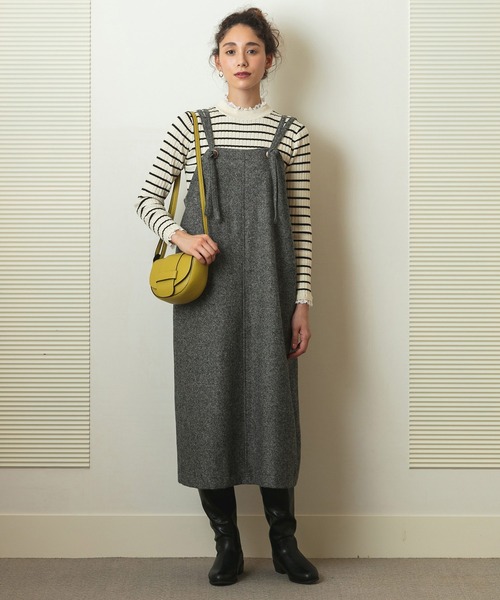 Gready Brilliant（グレディブリリアン）の「センターベルトショルダー（ショルダーバッグ・レディース・オフホワイト/イエロー/チャコール・FREE）」の14枚目の写真