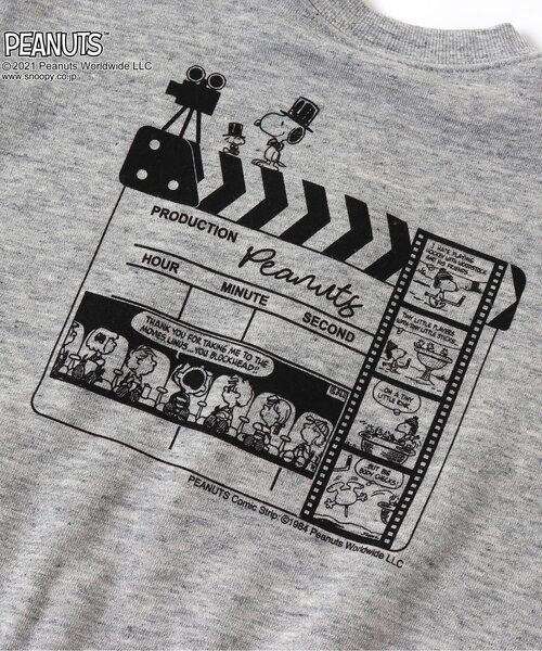 PEANUTS(ピーナッツ)の「PEANUTS サガラワッペントレーナー(スヌーピー)(スウェット・キッズ・ベージュ/グレー/ブラック・110/90/80/120/100/130)」の10枚目の写真