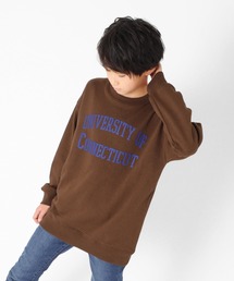 GLAZOS | 裏毛・ドロップショルダーアソートプリントトレーナー(スウェット)